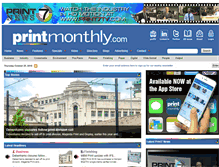 Tablet Screenshot of printmonthly.com